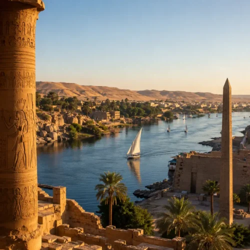 Kulturreise im Niltal durch Luxor, Assuan, antike Tempel und malerische Nil-Landschaften
