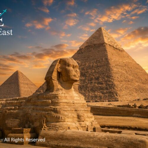 Große Pyramiden von Gizeh auf der klassischen Ägypten-Rundreise